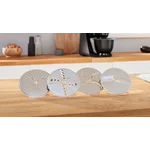 Кухонный комбайн 1000 ватт (+овощерезка) черный - миниатюра 8