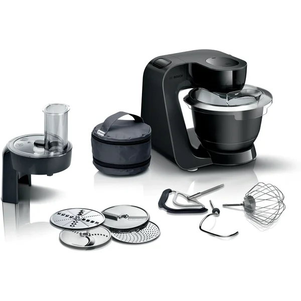 Кухонный комбайн 1000 ватт (+овощерезка) черный