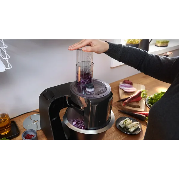 Кухонный комбайн 1000 ватт (+овощерезка) черный - изображение 6