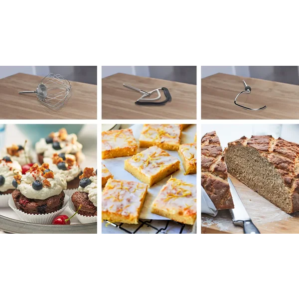 Кухонный комбайн 1000 ватт (+овощерезка) черный - изображение 9