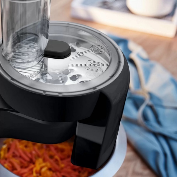 Кухонный комбайн 700 ватт (+овощерезка) черный - изображение 7