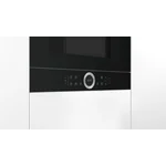 Serie|8 Встраиваемая микроволновая печь черная/нерж сталь - миниатюра 3