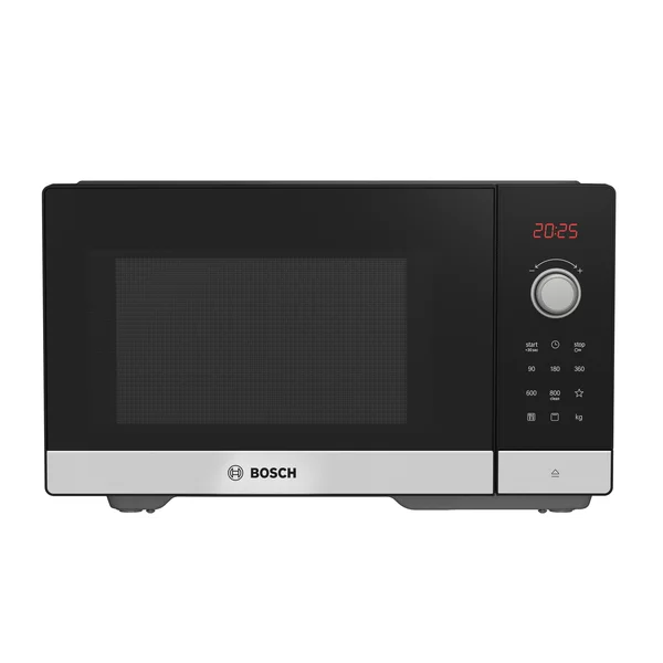 Serie|2 Настольная микроволновая печь 25 л черная со стальными стенками