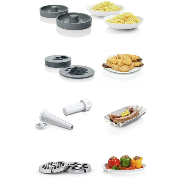 Мясорубка 1600 ватт (+насадки для теста, насадки для колбас) - изображение 3