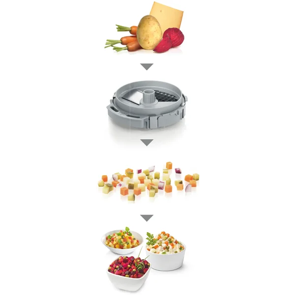 Мясорубка 2200 ватт (нарезка кубиками, овощерезка, насадки для колбас) - изображение 11