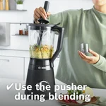 Serie|4 Стационарный блендер 1200 ватт (+мини измельчитель) черный - миниатюра 5