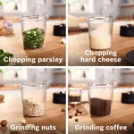 Serie|4 Стационарный блендер 1200 ватт (+мини измельчитель) черный - миниатюра 12