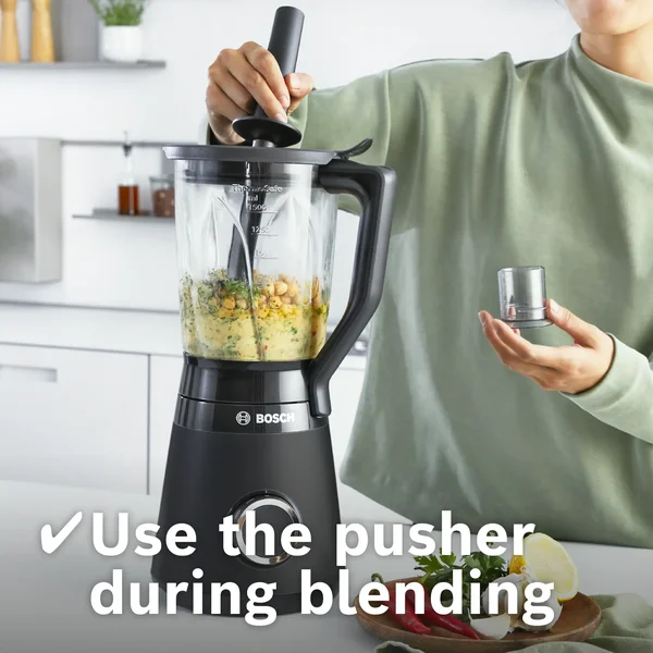 Serie|4 Стационарный блендер 1200 ватт (+мини измельчитель) черный - изображение 5