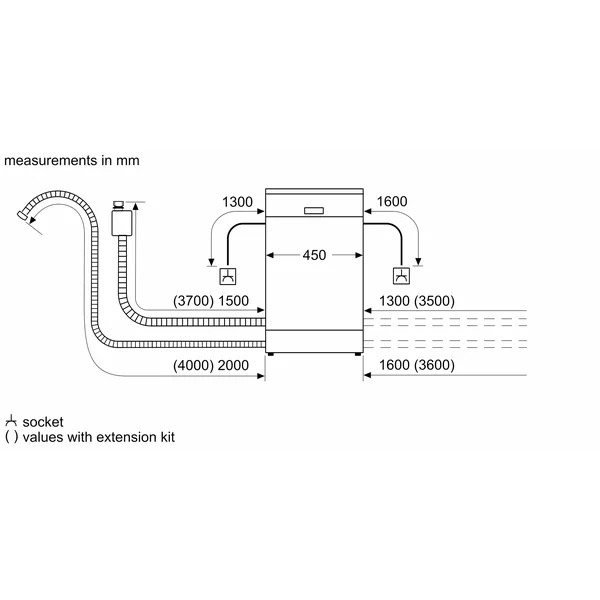 Serie|6 Встраиваемая посудомоечная машина узкая 45 см - изображение 11