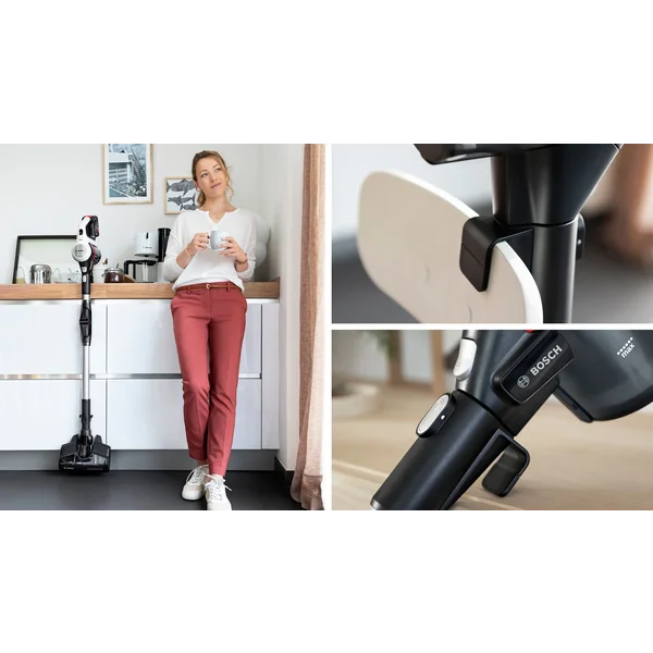 Unlimited 7 Аккумуляторный пылесос Белый 3,0v с гнущейся ручкой с одним аккумулятором - изображение 9