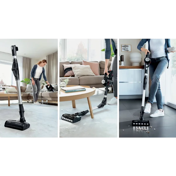 Unlimited 7 Аккумуляторный пылесос черный 3,0v с гнущейся ручкой с двумя аккумуляторами - изображение 3