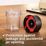 Serie|6 Стационарный блендер 1200 ватт (+мини измельчитель) нержавеющая сталь - миниатюра 14