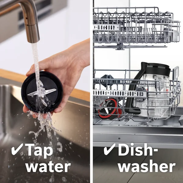 Serie|6 Стационарный блендер 1200 ватт (+мини измельчитель) нержавеющая сталь - изображение 9