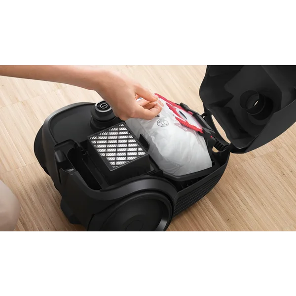 Serie|2 Пылесос с мешком компрессорный двигатель 600 ватт черный - изображение 3