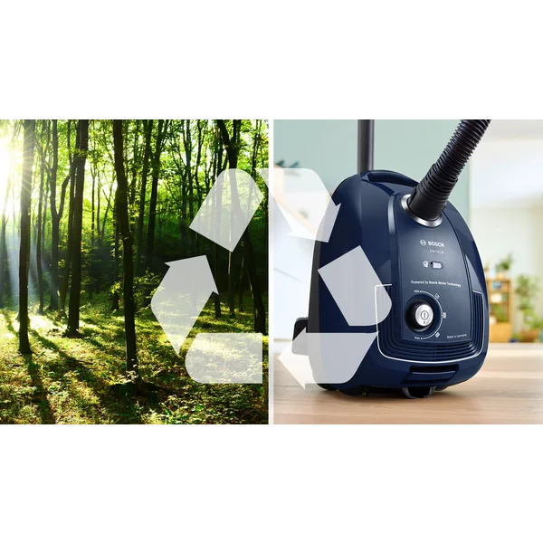 Serie|4 Пылесос с мешком 2000 ватт синий - изображение 9