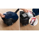 Serie|2 Пылесос с мешком компрессорный двигатель 600 ватт синий - миниатюра 17