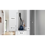 Serie|2 Пылесос с мешком компрессорный двигатель 600 ватт синий - миниатюра 21