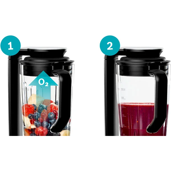 Seie|6 Стационарный блендер 1000 ватт с вакууматором серебристый - изображение 7