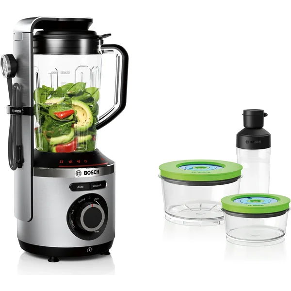 Seie|6 Стационарный блендер 1000 ватт с вакууматором серебристый - изображение 4