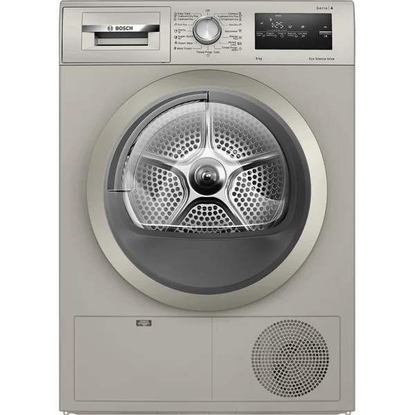 Serie|4 Сушильный барабан конденсационный 8 кг серебр