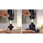 Погружной блендер 1000 ватт (+измельчитель, венчик, стакан) черный - миниатюра 6