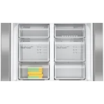 Serie|4 Отдельностоящий холодильник с нижними морозильными камерами 4-дверный 183*90,5*73 см нерж сталь - миниатюра 6