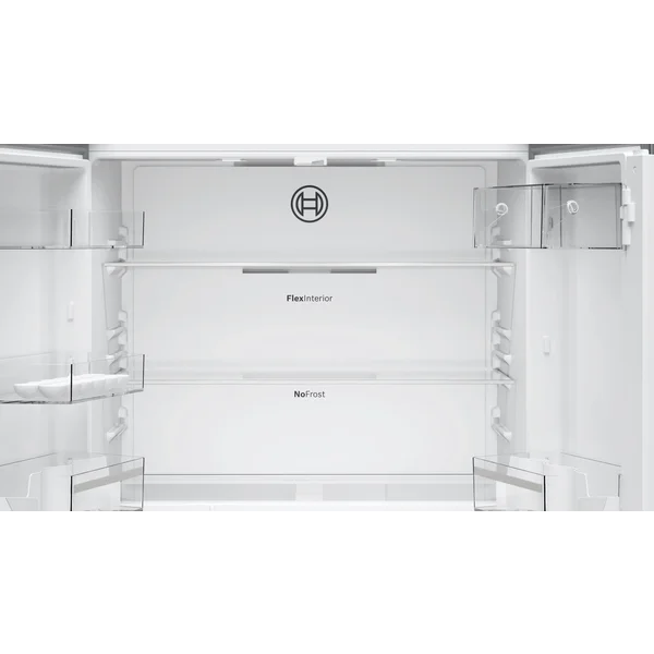Serie|4 Отдельностоящий холодильник с нижними морозильными камерами 4-дверный 183*90,5*73 см нерж сталь - изображение 4