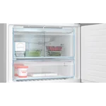 Serie|6 Отдельностоящий холодильник с нижней морозильной камерой с диспенсером для воды 186*86*80 см нерж сталь - миниатюра 5