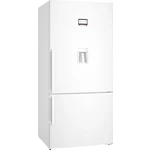 Serie|6 Отдельностоящий холодильник с нижней морозильной камерой с диспенсером для воды 186*86*80 см белый  - миниатюра 1