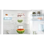 Serie|6 Отдельностоящий холодильник с нижней морозильной камерой с диспенсером для воды 186*86*80 см белый  - миниатюра 4