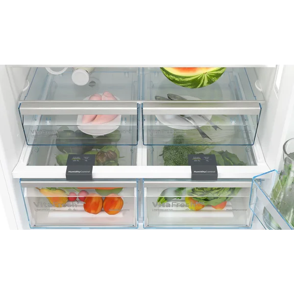 Serie|6 Отдельностоящий холодильник с нижней морозильной камерой с диспенсером для воды 186*86*80 см белый  - изображение 5