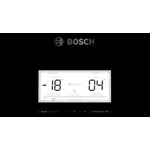 Serie|6 Отдельностоящий холодильник с нижней морозильной камерой 203*60*66 см черное стекло - миниатюра 3