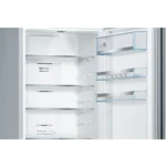 Serie|6 Отдельностоящий холодильник с нижней морозильной камерой 203*60*66 см черное стекло - миниатюра 4