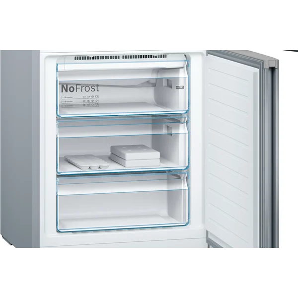 Serie|6 Отдельностоящий холодильник с морозильной камерой 203*70*67 см черное стекло - изображение 6