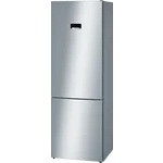 Serie|4 Отдельностоящий холодильник с морозильной камерой 203*70*67 см нерж сталь - миниатюра 1