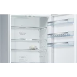 Serie|4 Отдельностоящий холодильник с морозильной камерой 203*70*67 см серебристый - миниатюра 4