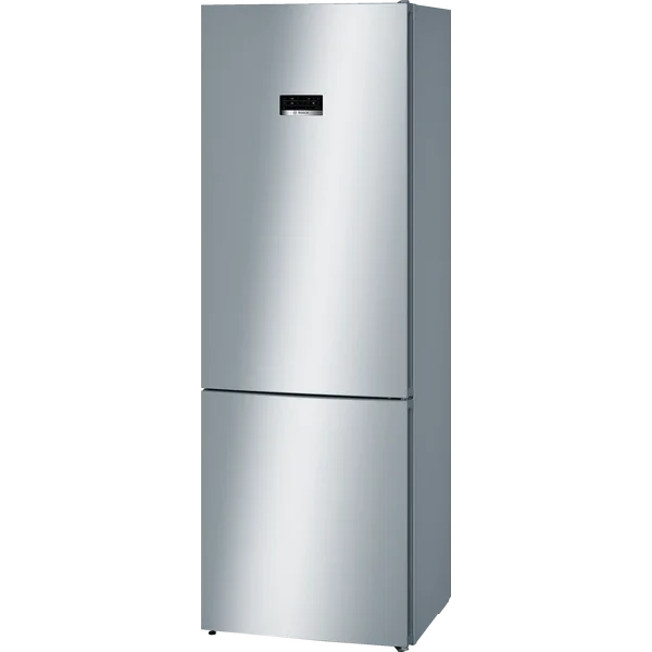 Serie|4 Отдельностоящий холодильник с морозильной камерой 203*70*67 см серебристый