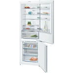 Serie|4 Отдельностоящий холодильник с морозильной камерой 203*70*67 см белый - миниатюра 2