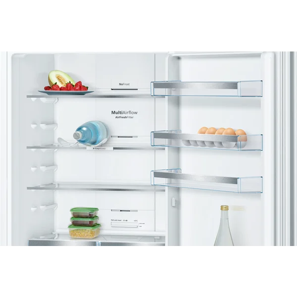 Serie|4 Отдельностоящий холодильник с морозильной камерой 203*70*67 см белый - изображение 4