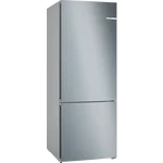 Serie|4 Отдельностоящий холодильник с морозильной камерой 186*70*80 см серебристый  - миниатюра 1