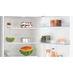 Serie|4 Отдельностоящий холодильник с морозильной камерой 186*70*80 см серебристый  - миниатюра 3