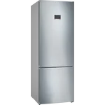 Serie|4 Отдельностоящий холодильник с морозильной камерой 193*70*80 см нерж сталь - миниатюра 1