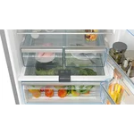 Serie|4 Отдельностоящий холодильник с морозильной камерой 193*70*80 см нерж сталь - миниатюра 5