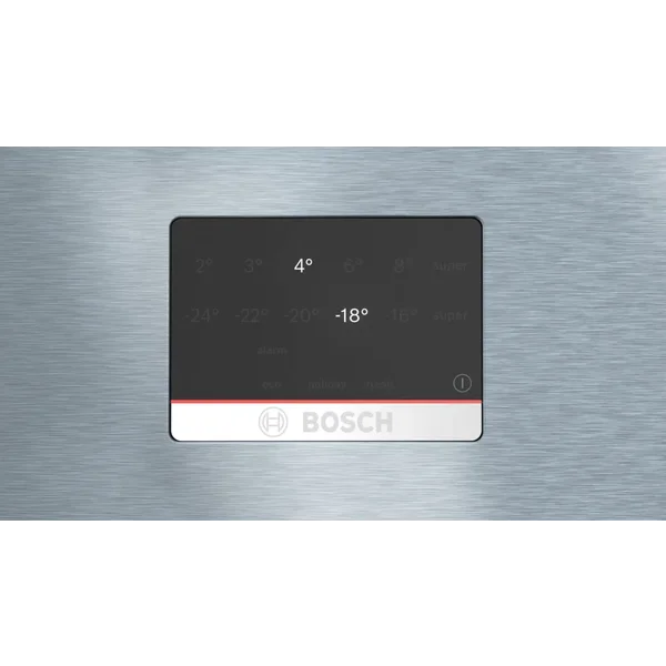 Serie|4 Отдельностоящий холодильник с морозильной камерой 193*70*80 см нерж сталь - изображение 3