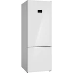 Serie|6 Отдельностоящий холодильник с морозильной камерой 193*70*80 см белое стекло - миниатюра 1