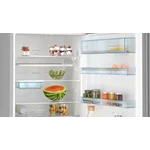 Serie|6 Отдельностоящий холодильник с морозильной камерой 193*70*80 см белое стекло - миниатюра 4