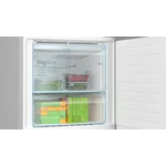 Serie|6 Отдельностоящий холодильник с морозильной камерой 193*70*80 см белое стекло - миниатюра 6