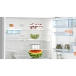 Serie|6 Отдельностоящий холодильник с морозильной камерой 186*86*80 см нерж сталь - миниатюра 4