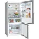 Serie|6 Отдельностоящий холодильник с морозильной камерой 186*86*80 см нерж сталь - миниатюра 2