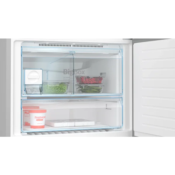 Serie|6 Отдельностоящий холодильник с морозильной камерой 186*86*80 см нерж сталь - изображение 6